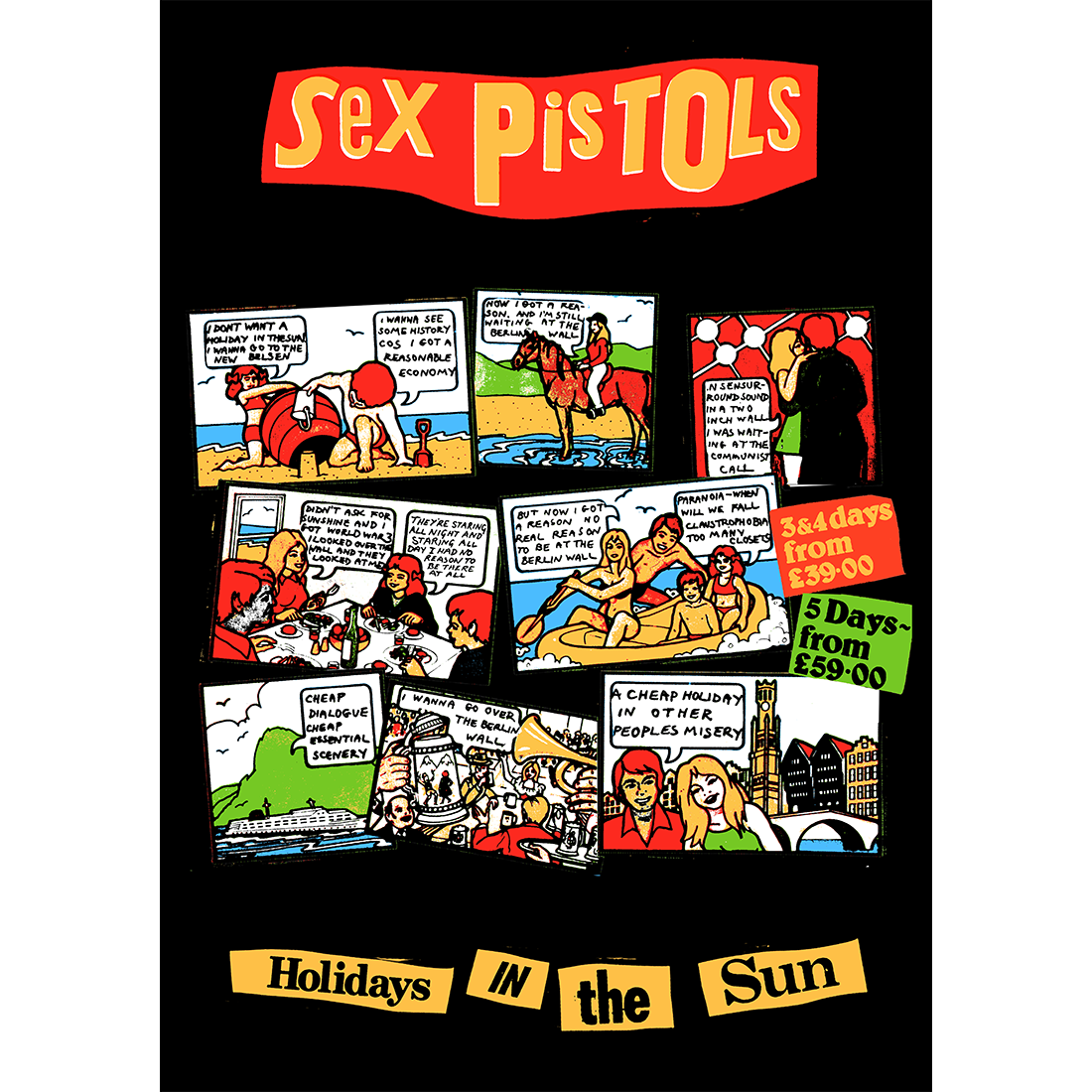 Sex Pistols - Holiday In The Sun: Exclusive Yellow 7