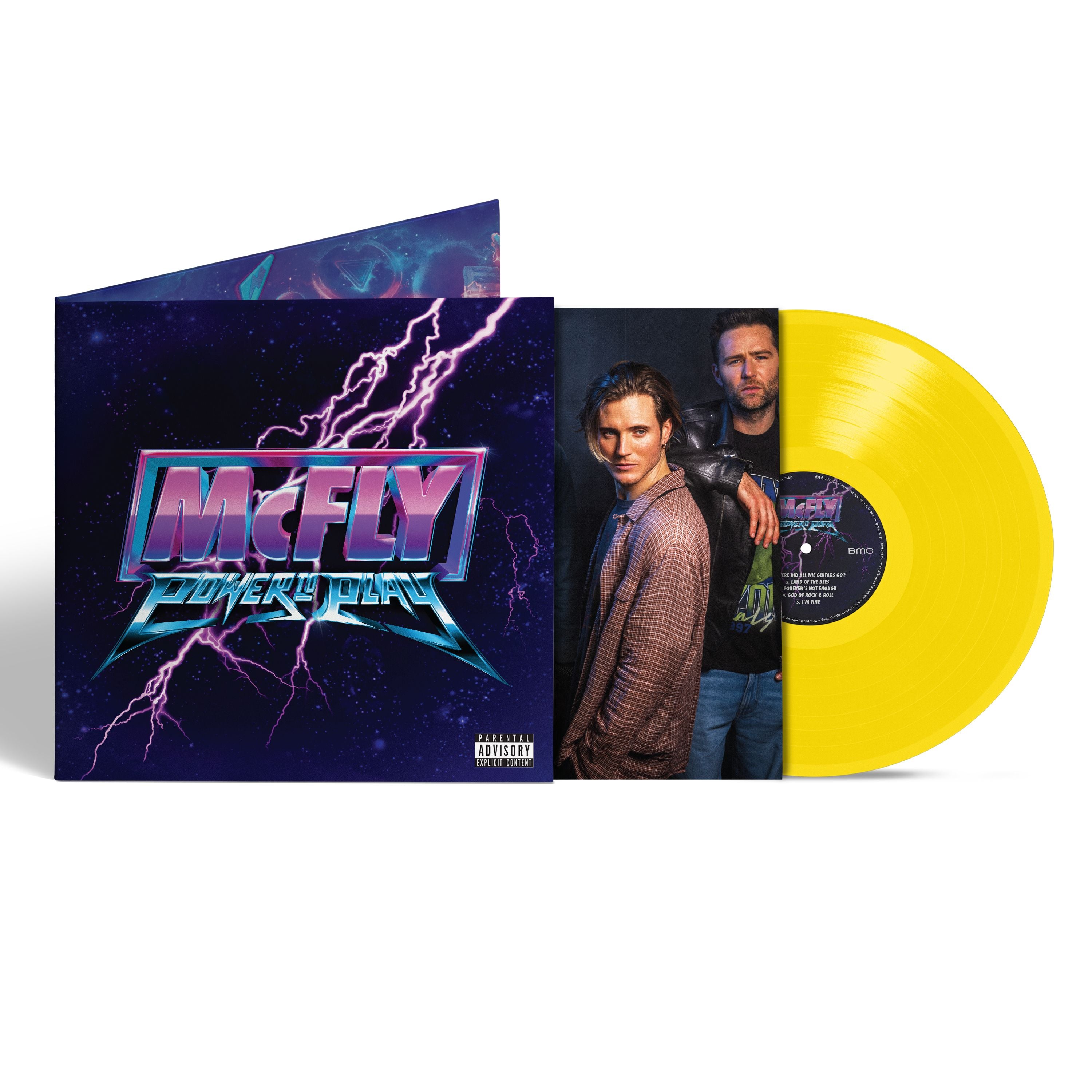 McFly - Power To Play: Yellow Vinyl LP