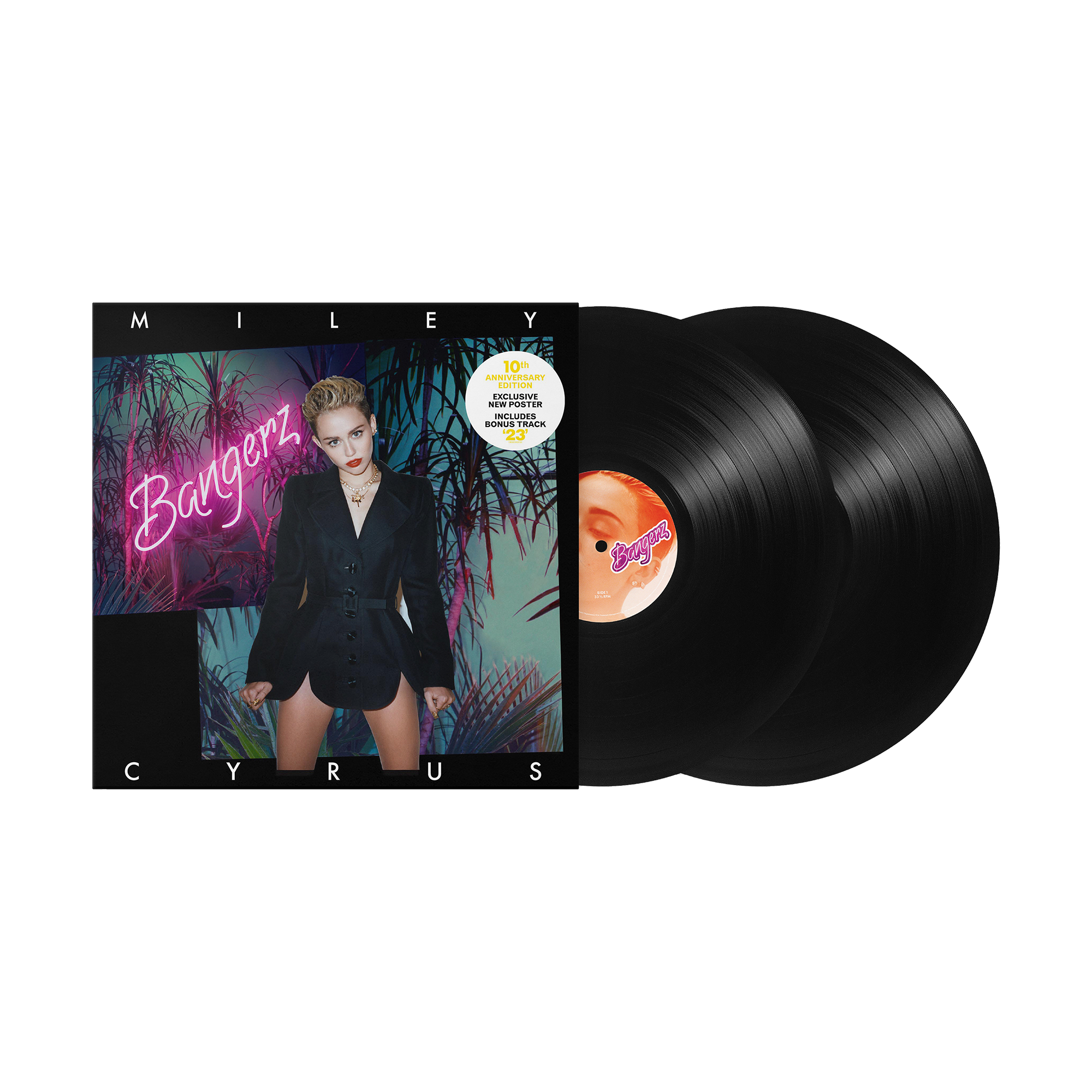 Miley Cyrus - Bangerz (10th Anniversary): Vinyl 2LP + Poster