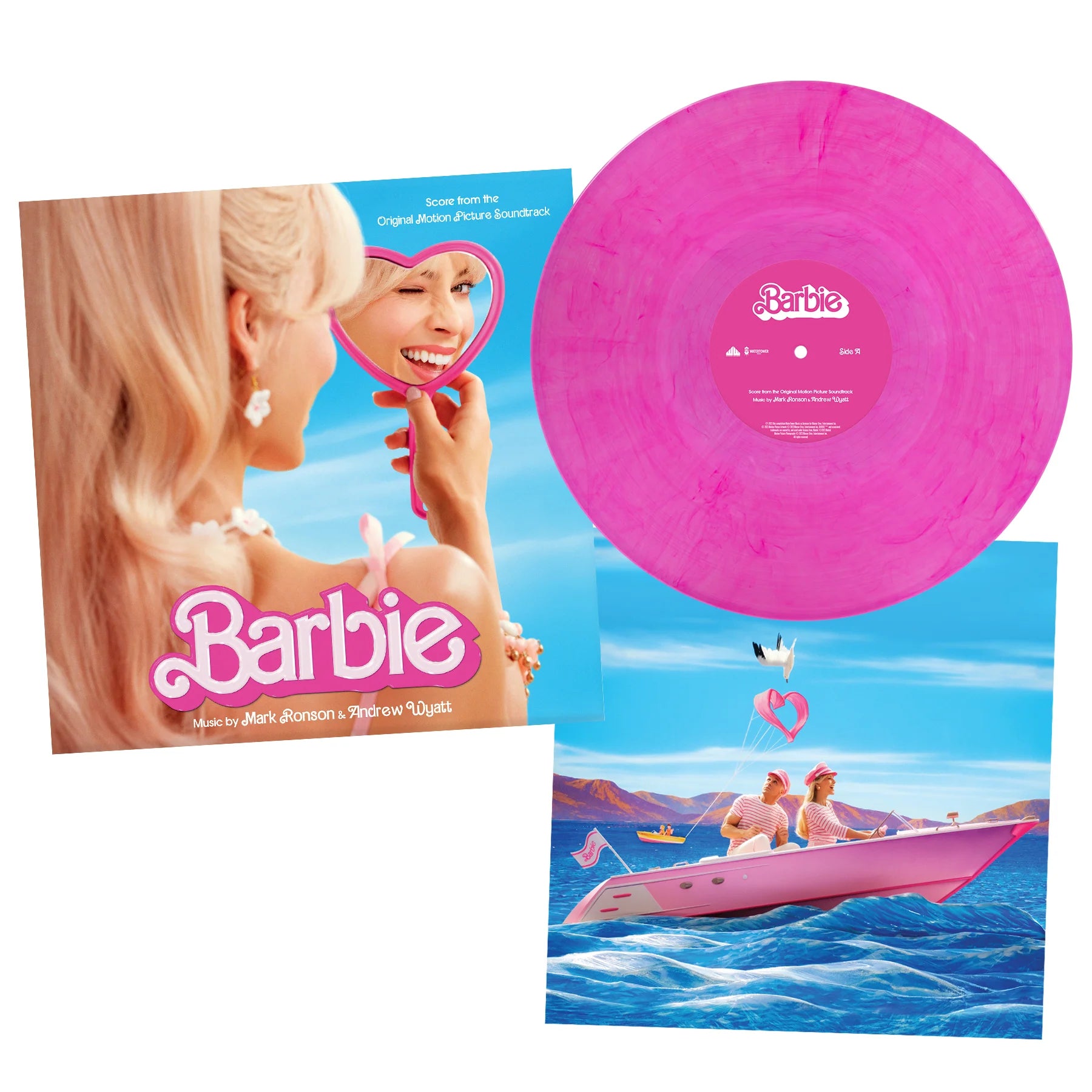 Mark Ronson, Andrew Wyatt - Barbie - Score From The Original Motion Picture Soundtrack: Limited Neon Barbie Pink Vinyl LP