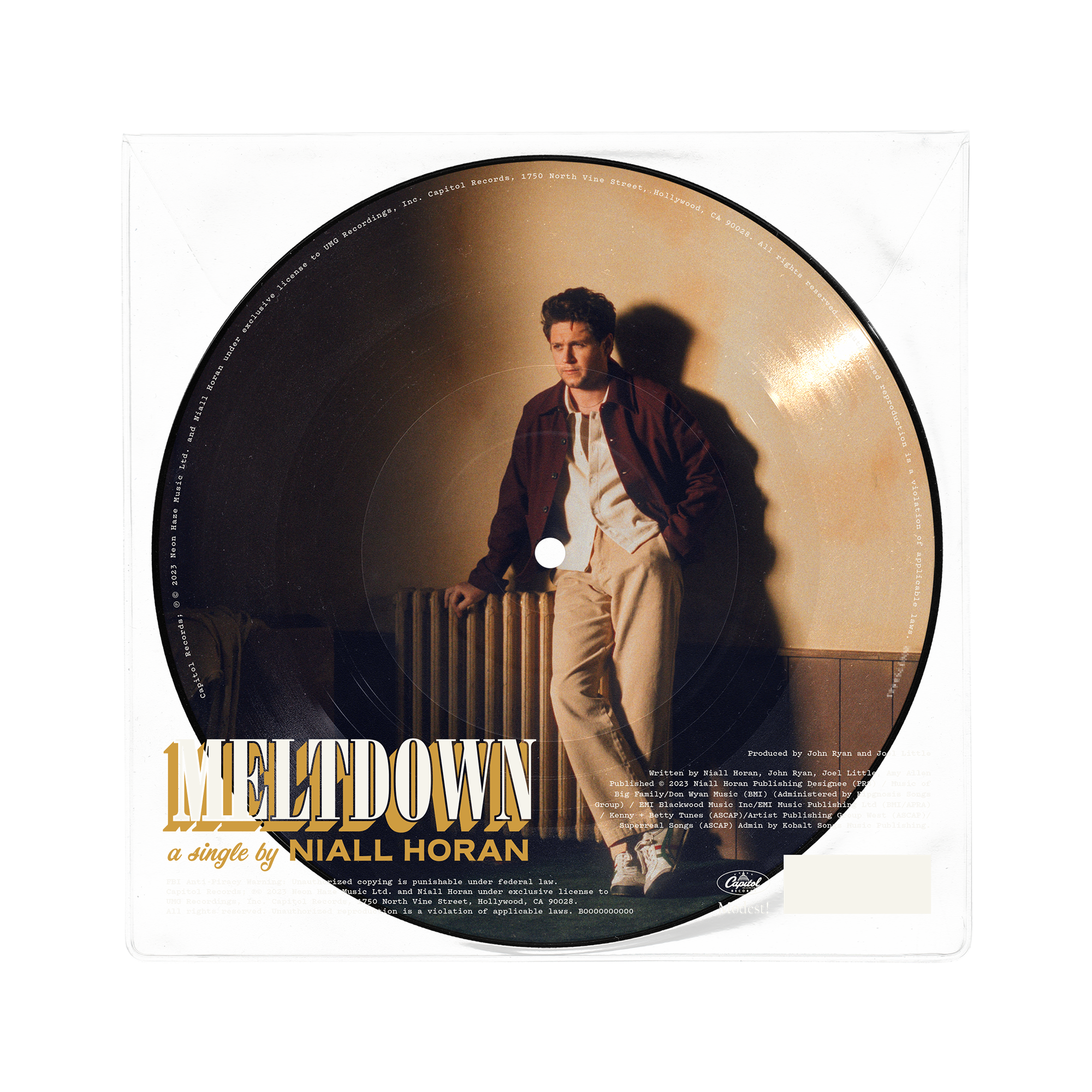 Niall Horan - Meltdown 7" Single