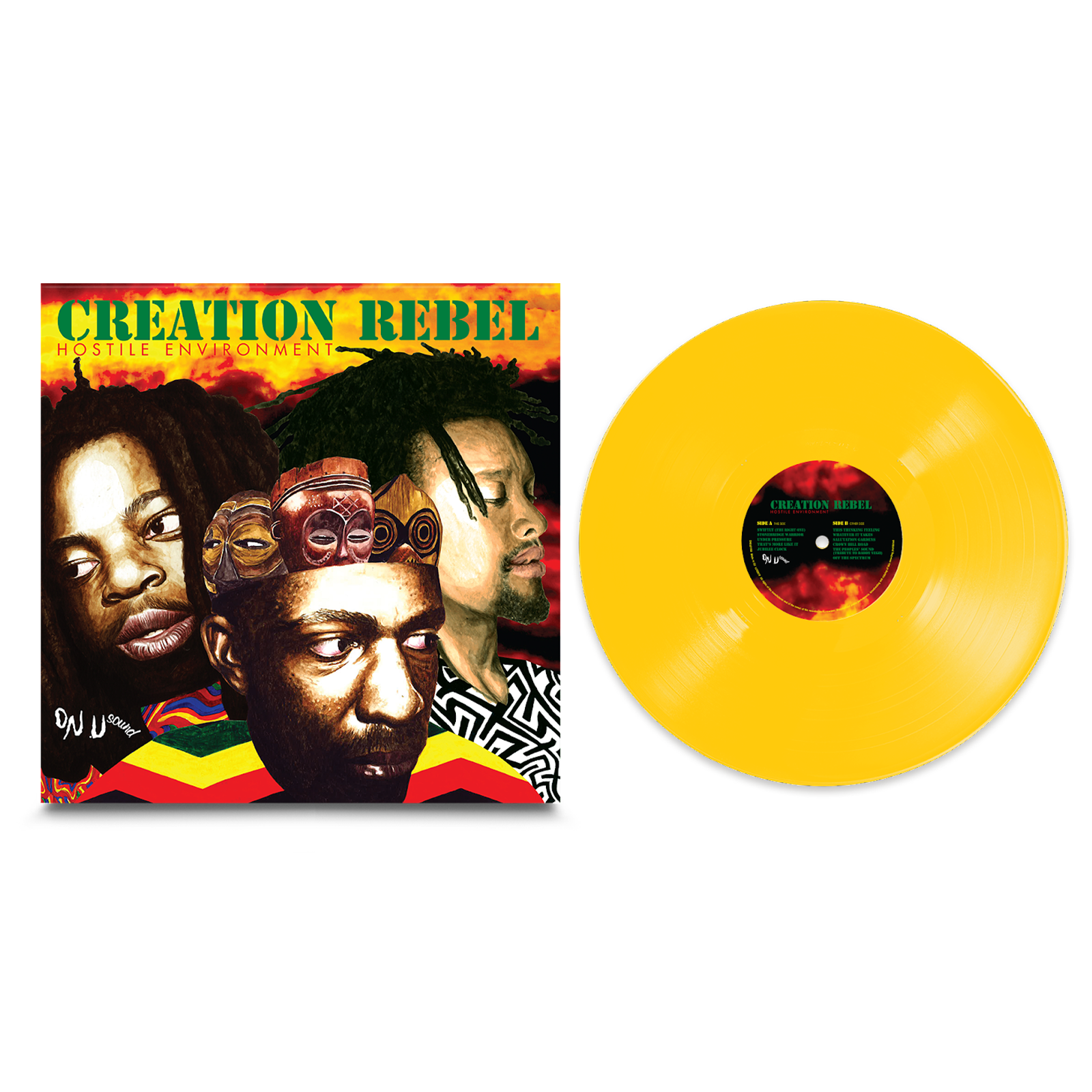 Creation Rebel - Hostile Environment: Limited Yellow Vinyl LP