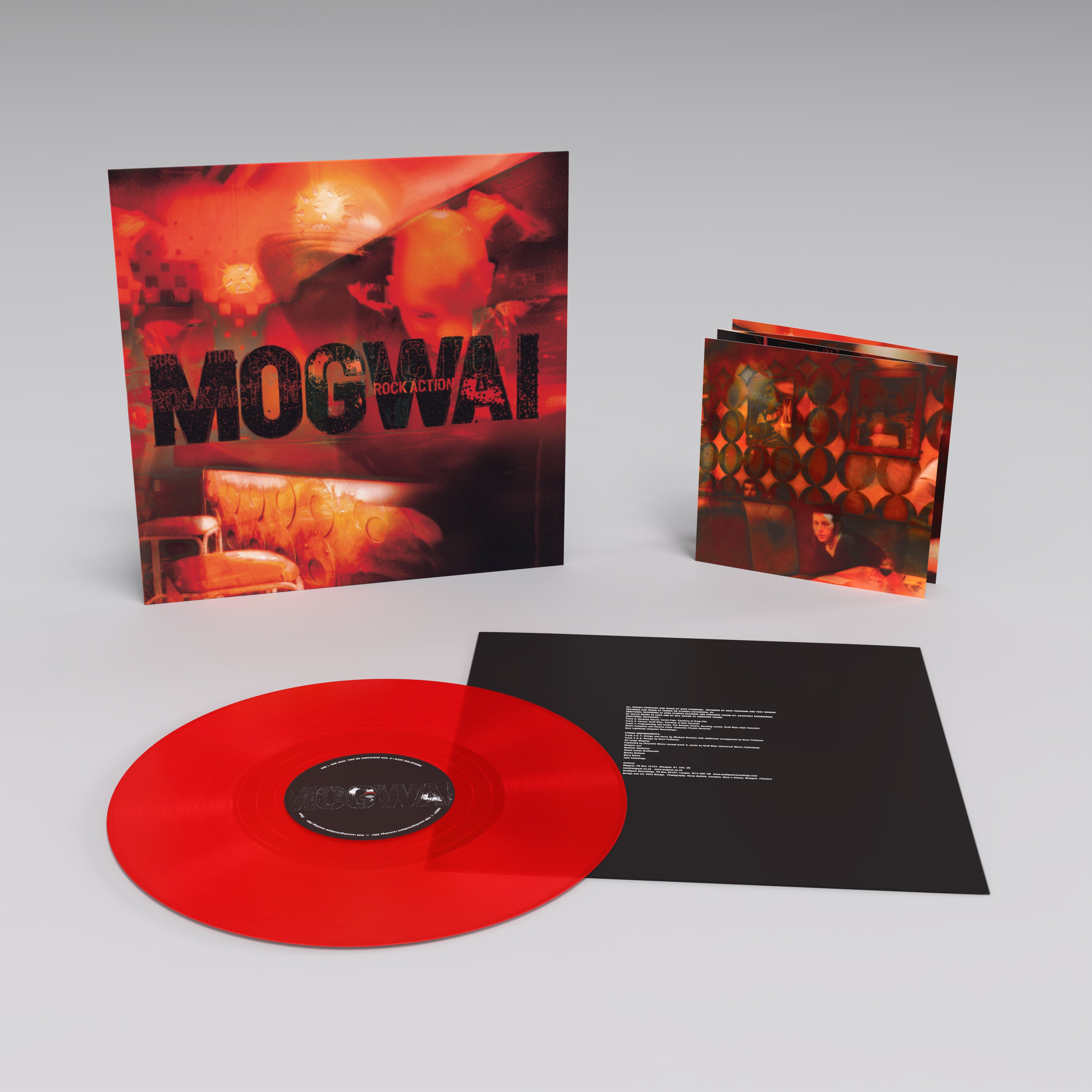 Mogwai - Rock Action: Limited Transparent Red Vinyl LP