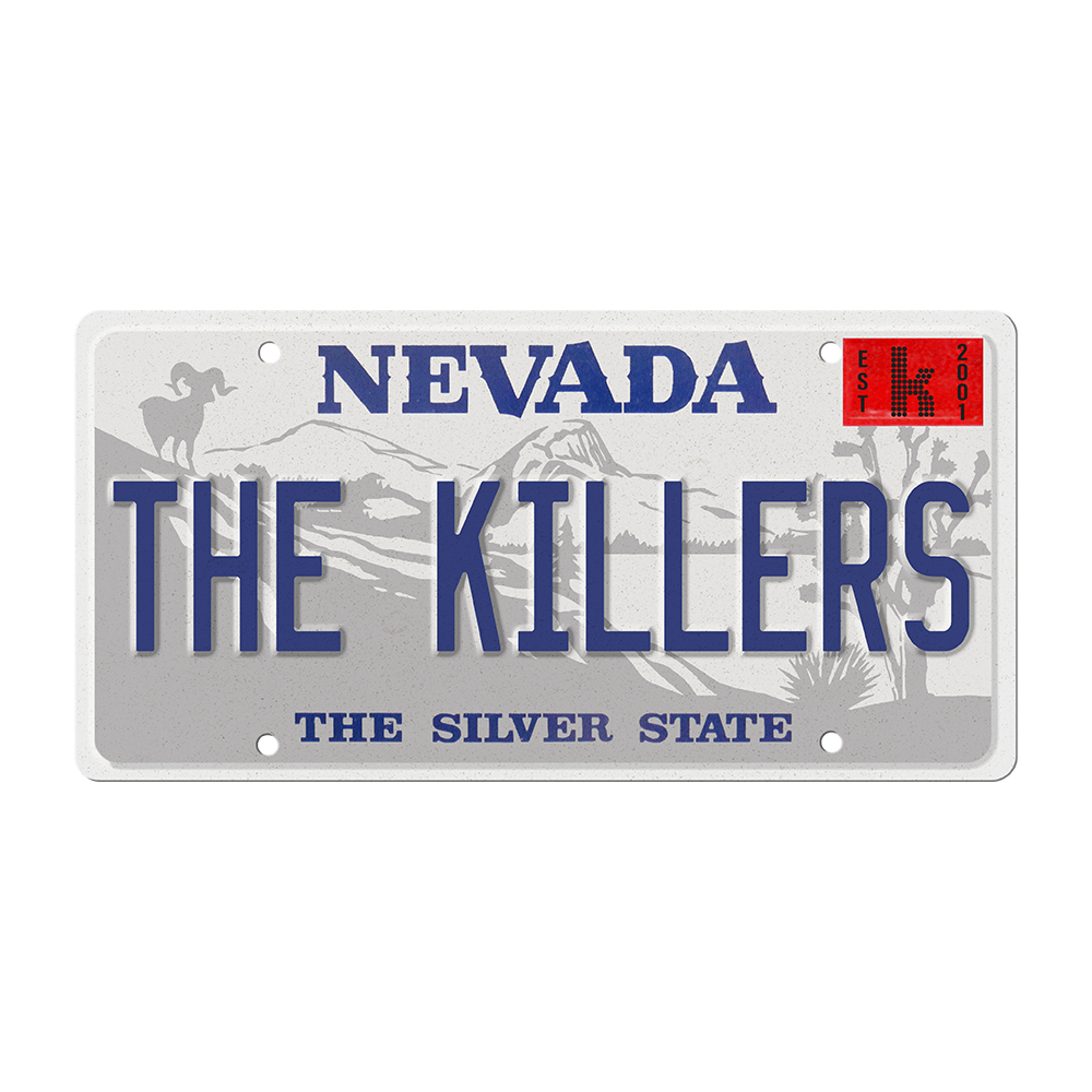 The Killers - The Killers Liscense Plate