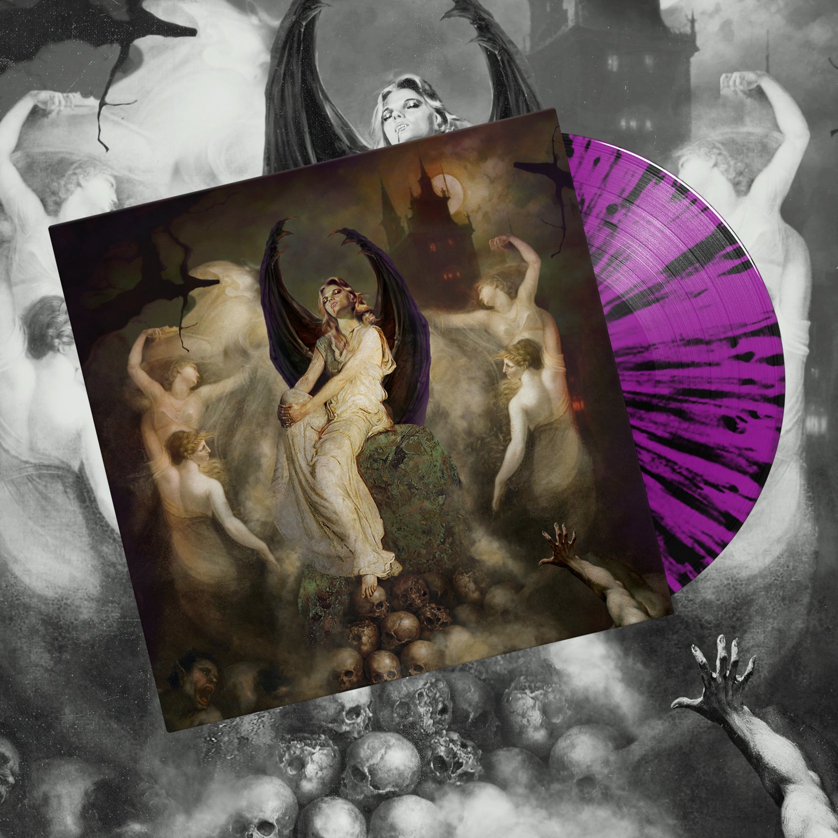 Sanguivore: Limited Purple + Black Splatter Vinyl LP