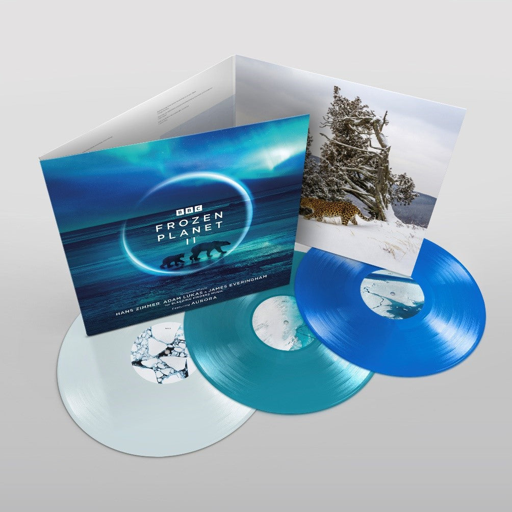 Various Artists - Frozen Planet II (Original Soundtrack): Limited Blue, Turquoise and Ice Coloured Vinyl 3LP