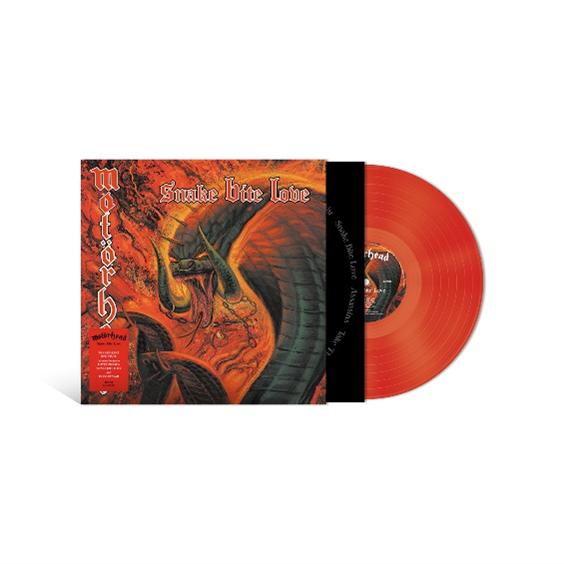 Motorhead - Snake Bite Love: Limited Edition Transparent Red Vinyl LP