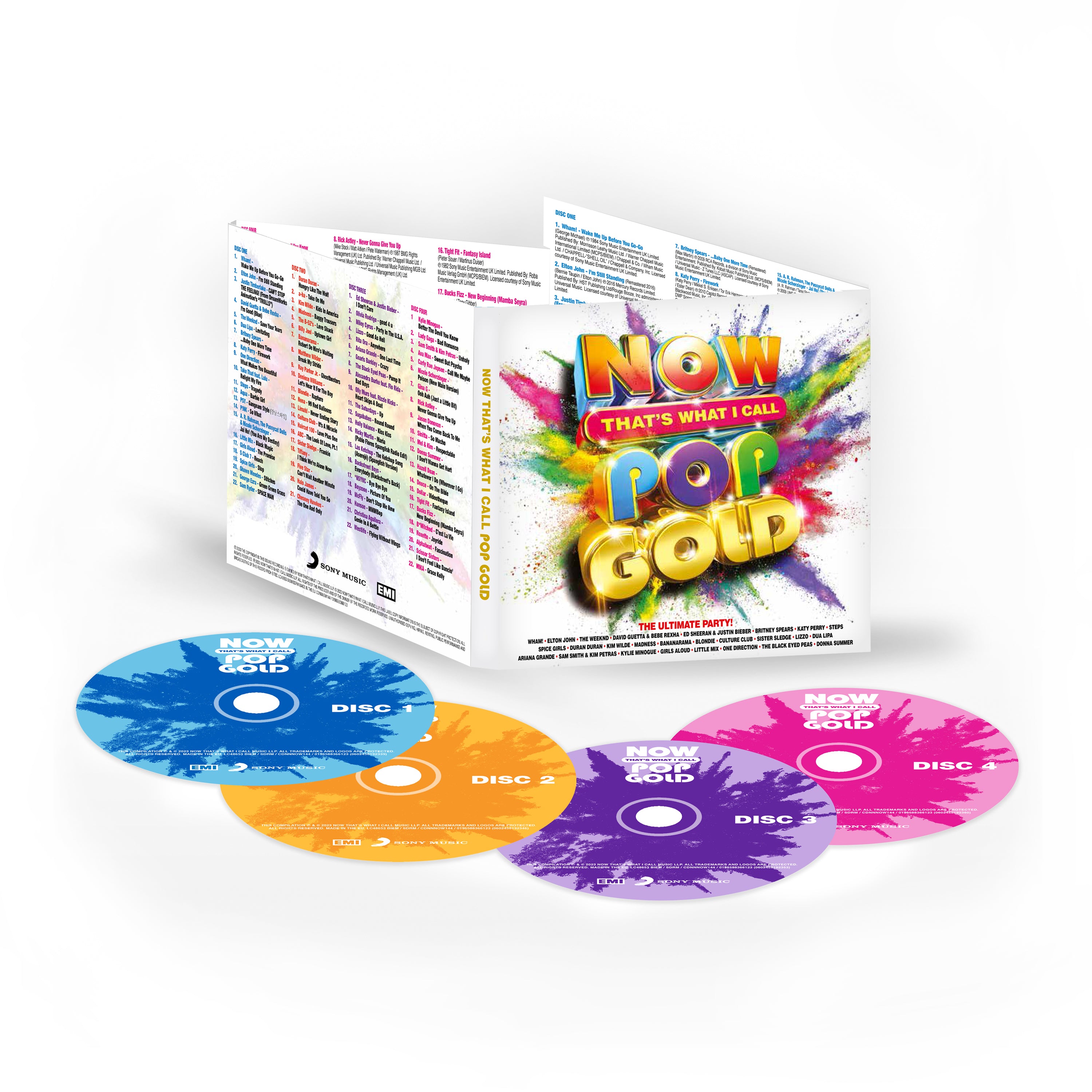 Various Artists - NOW That’s What I Call Pop Gold: 4CD - Recordstore