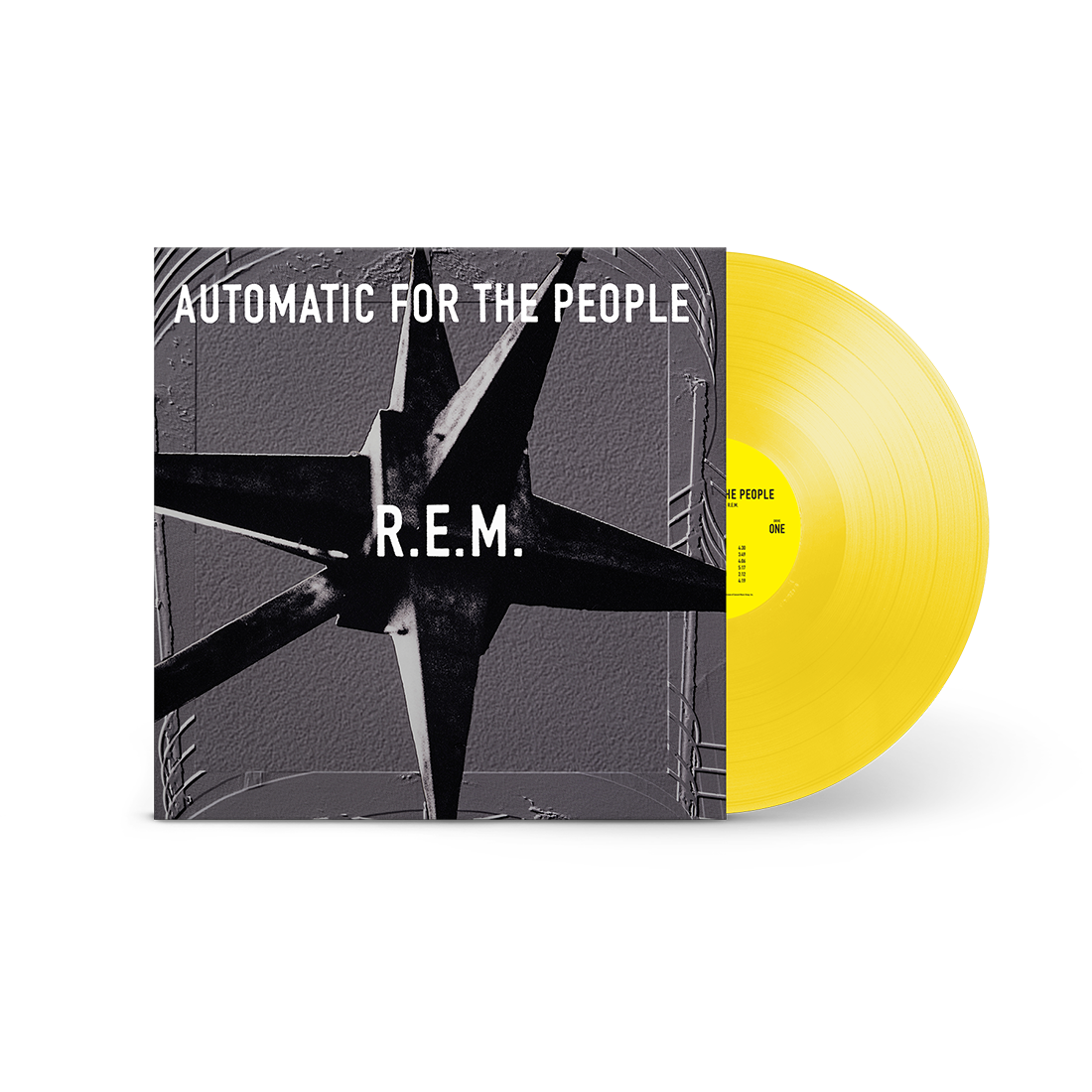 R.E.M. - Automatic For the People: Yellow Vinyl LP [NAD23]