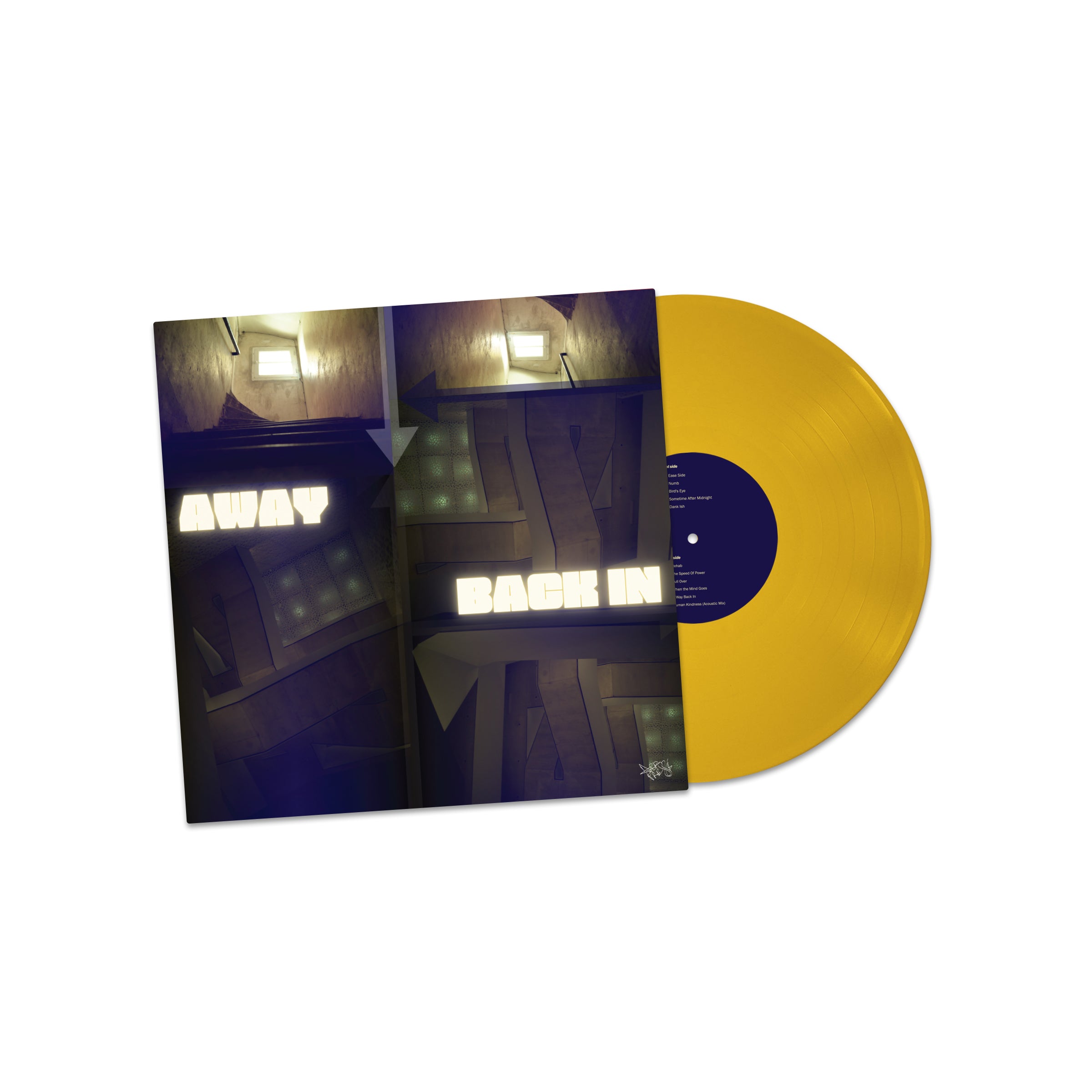 Raw Poetic - Away Back In: Limited Yellow Vinyl LP