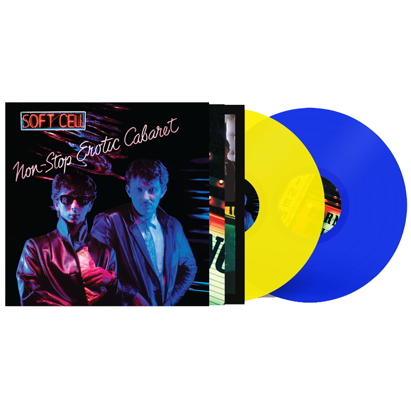 Non-Stop Erotic Cabaret: Limited Gatefold Yellow & Blue Vinyl 2LP + Exclusive Print Set