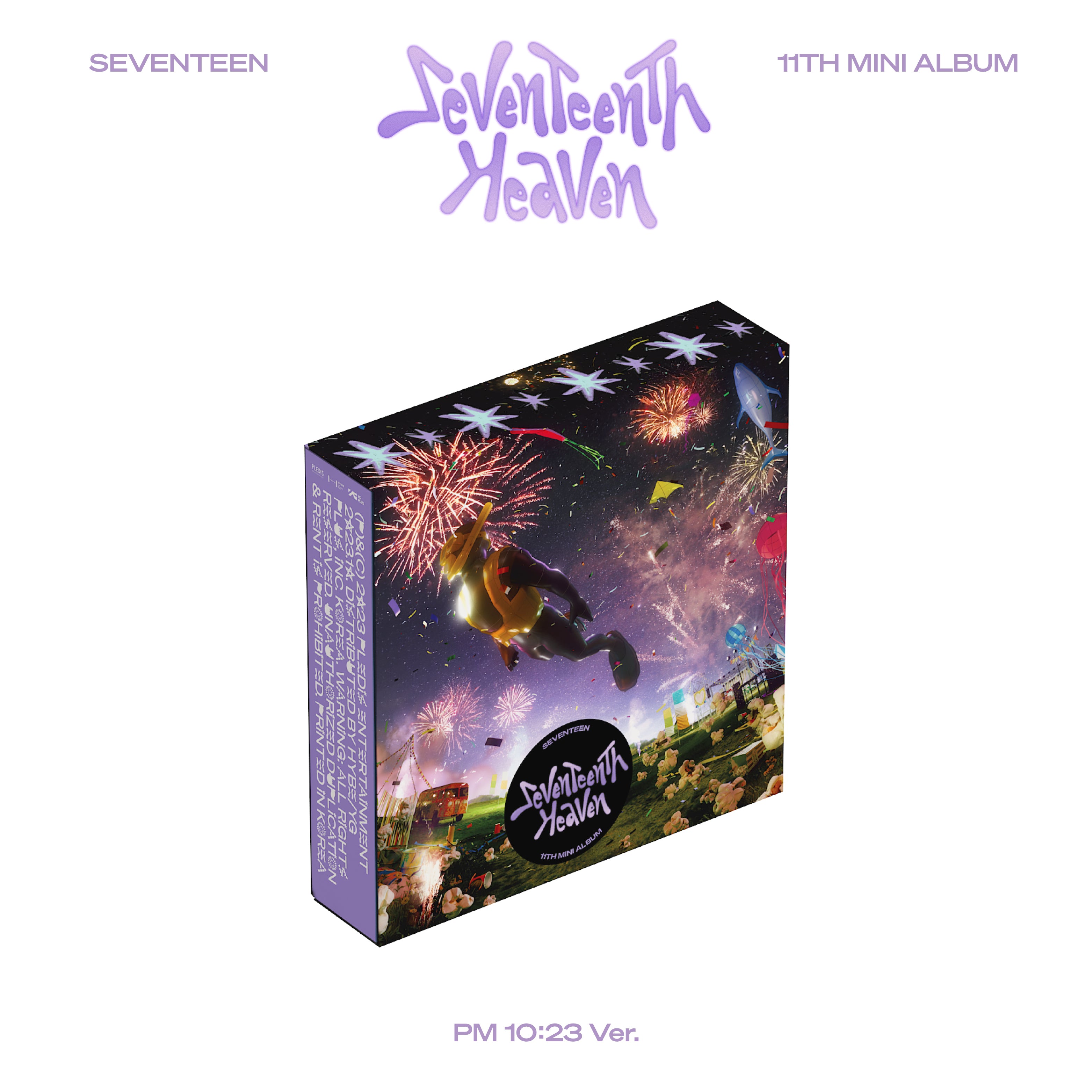 SEVENTEEN - SEVENTEENTH HEAVEN (PM 10:23 Version): CD Box Set