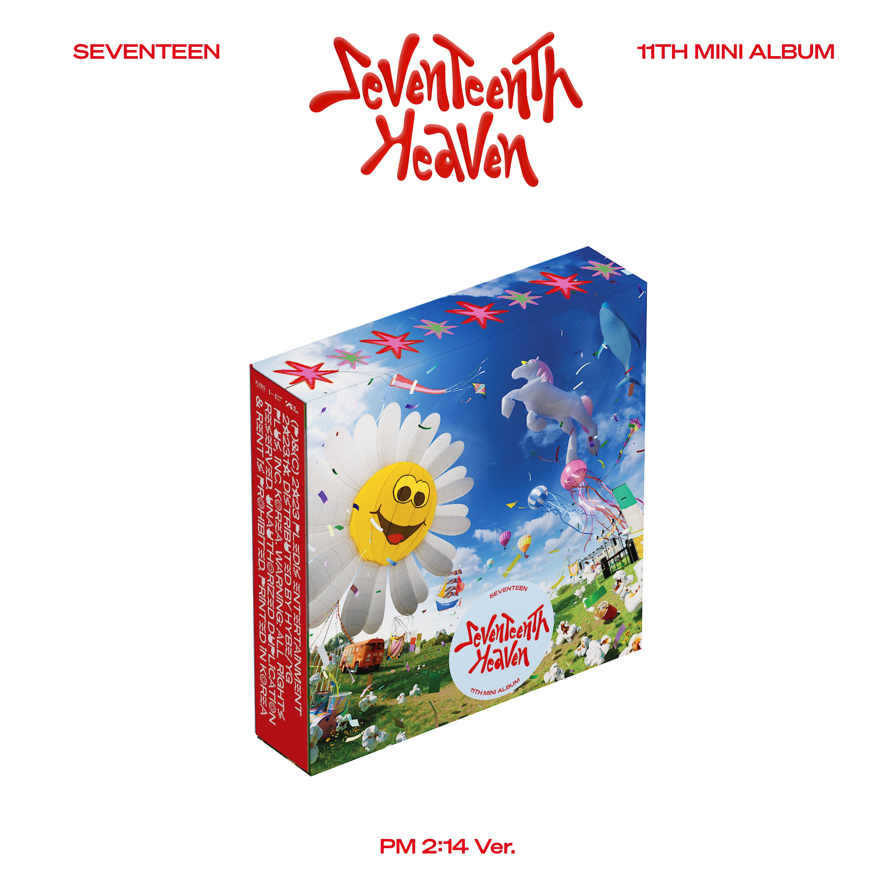 SEVENTEEN - SEVENTEENTH HEAVEN (PM 2:14 Version): CD Box Set
