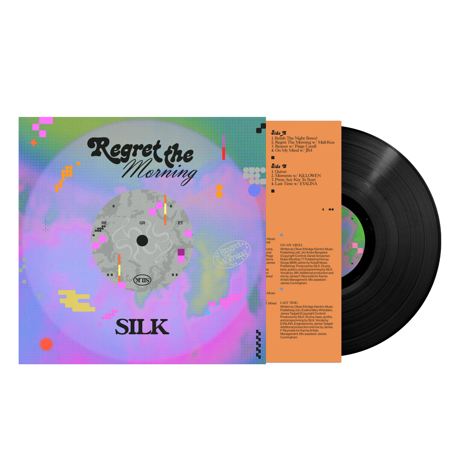 SILK - Regret The Morning LP