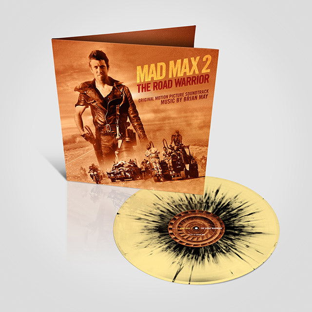 Brian May - Mad Max 2 - The Road Warrior (OST): Limited 'Spilt Oil on Sand' Splatter Vinyl LP