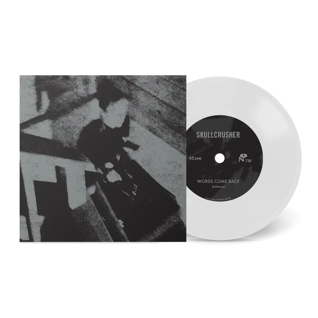 Skullcrusher, The Hated - Words Come Back: Limited 'Bone White' Vinyl 7" Single