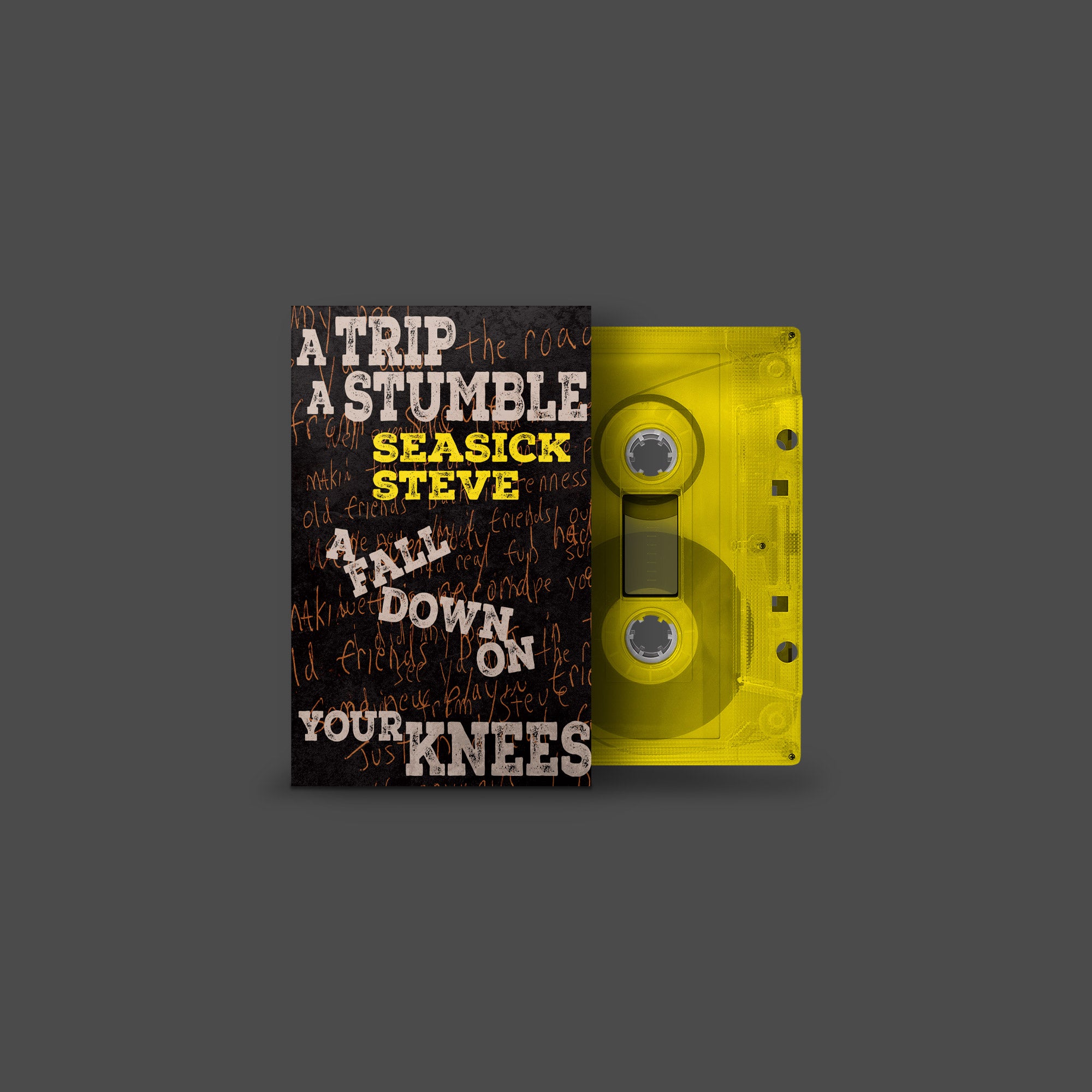 Seasick Steve - A Trip, A Stumble, A Fall Down On Your Knees: Transparent Yellow Cassette