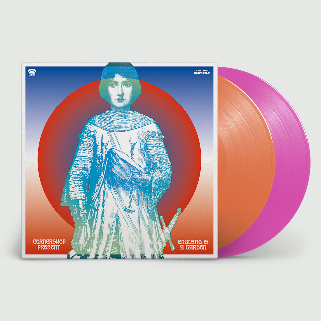 England Is A Garden: Limited Edition California State Orange and Roller Rink Pink Vinyl 2LP