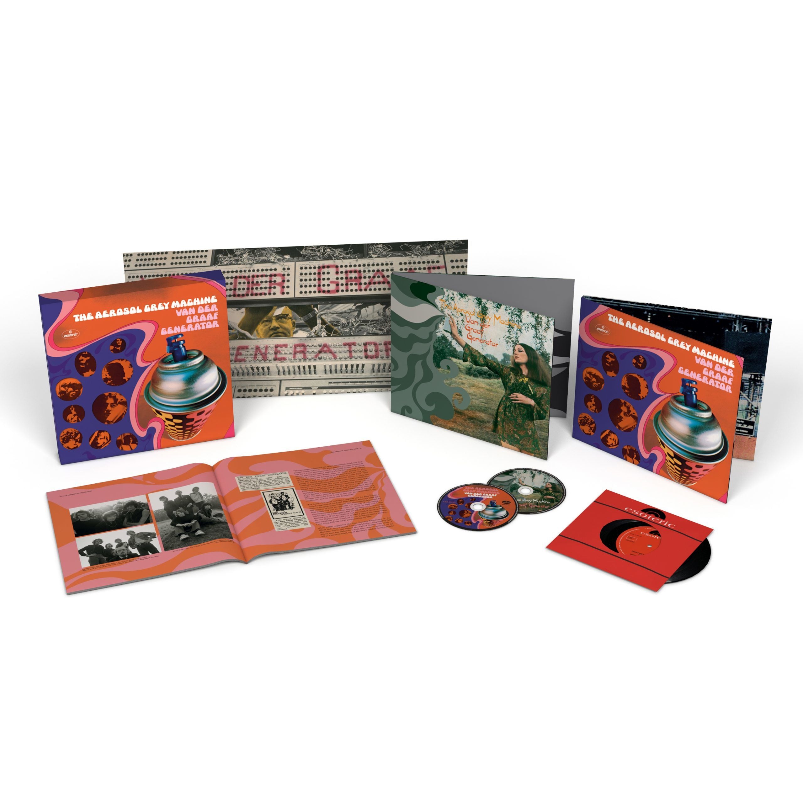 Van Der Graaf Generator - The Aerosol Grey Machine 50th Anniversary Edition Box Set