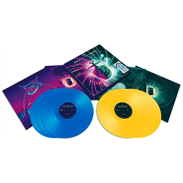 Original Soundtrack, Doctor Who - Doctor Who - The Paradise Of Death & The Ghosts Of N-Space: Limited Blue + Yellow 6LP Vinyl Box Set