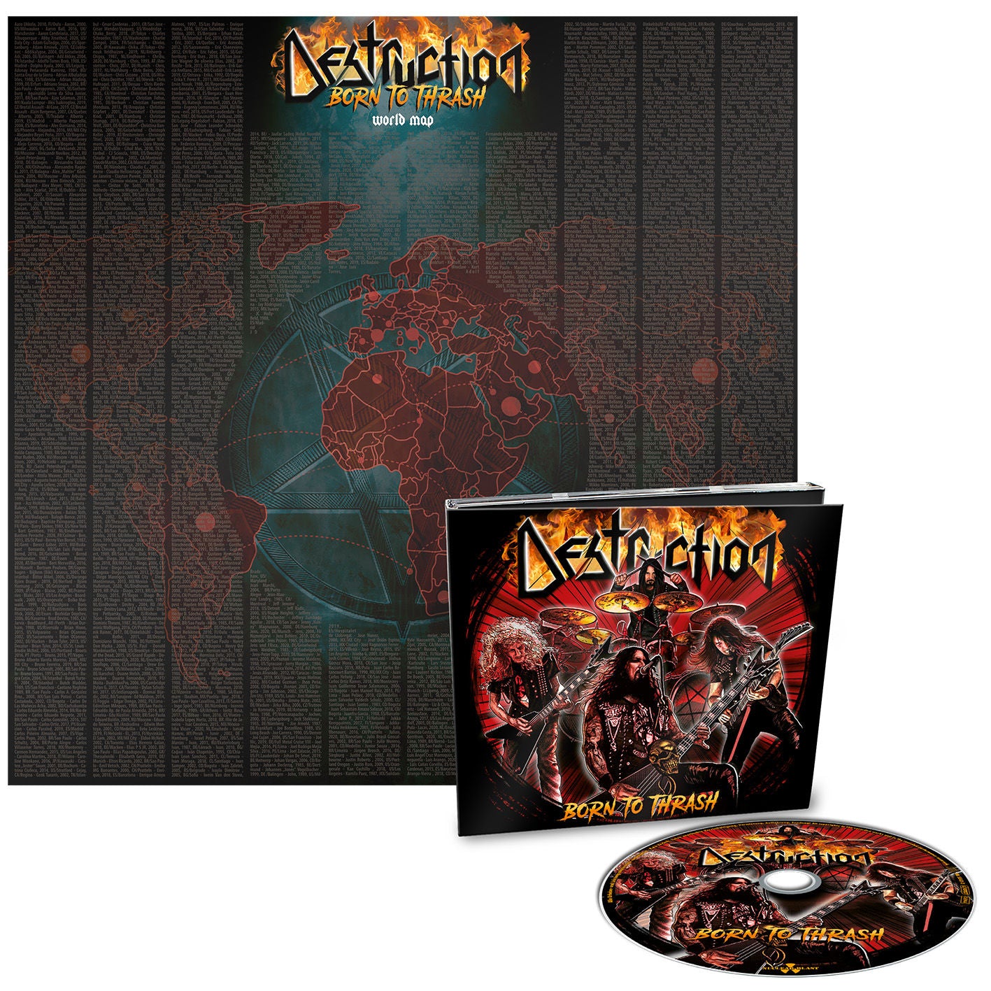 Destruction - Born To Thrash (Live In Germany): Limited Edition CD