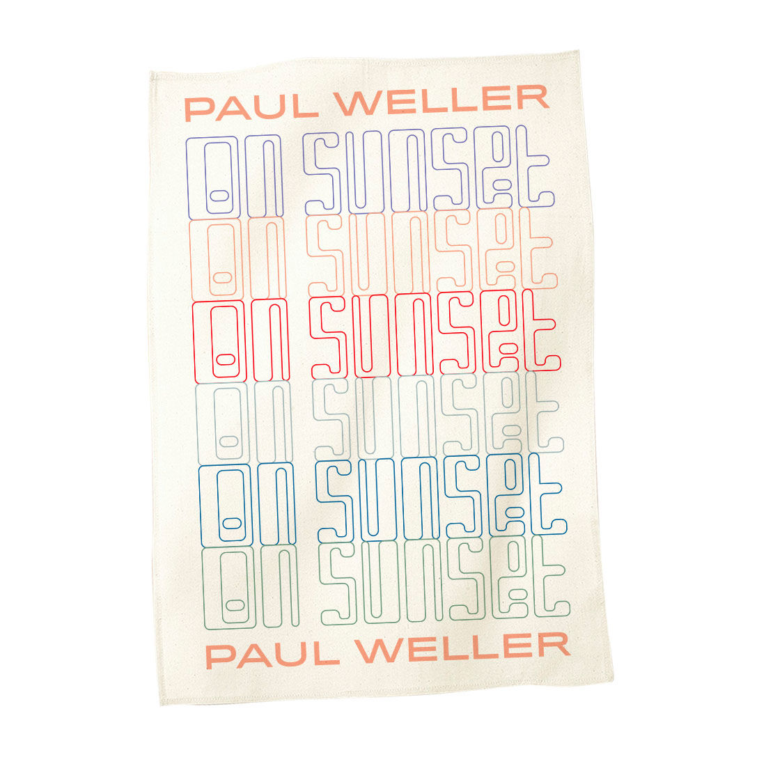 Paul Weller - On Sunset Tea Towel
