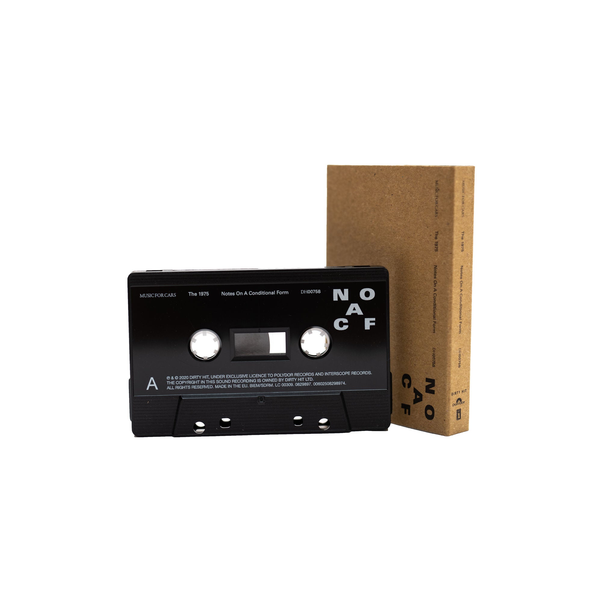 The 1975 - Notes On A Conditional Form – Recycled Plastic Black Cassette