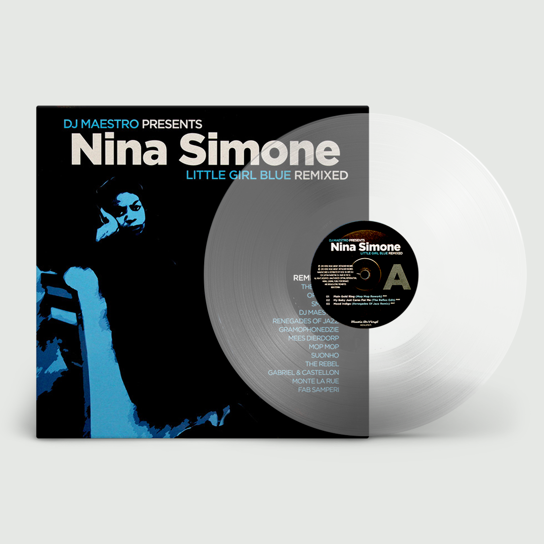 Little Girl Blue Remixed: Limited Transparent Vinyl 2LP