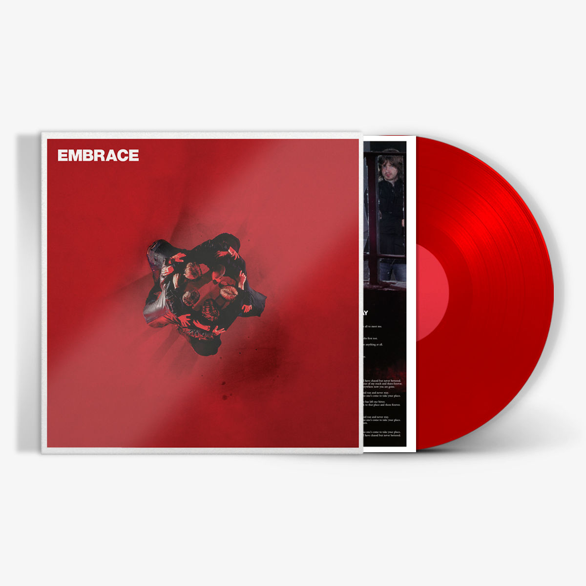 Embrace - Out Of Nothing: Signed Exclusive Red Vinyl LP