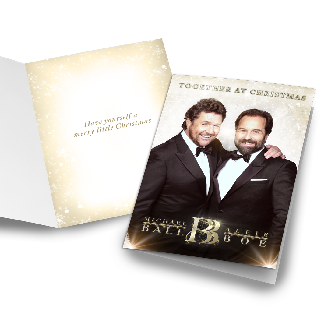 Michael Ball & Alfie Boe - Together at Christmas Card