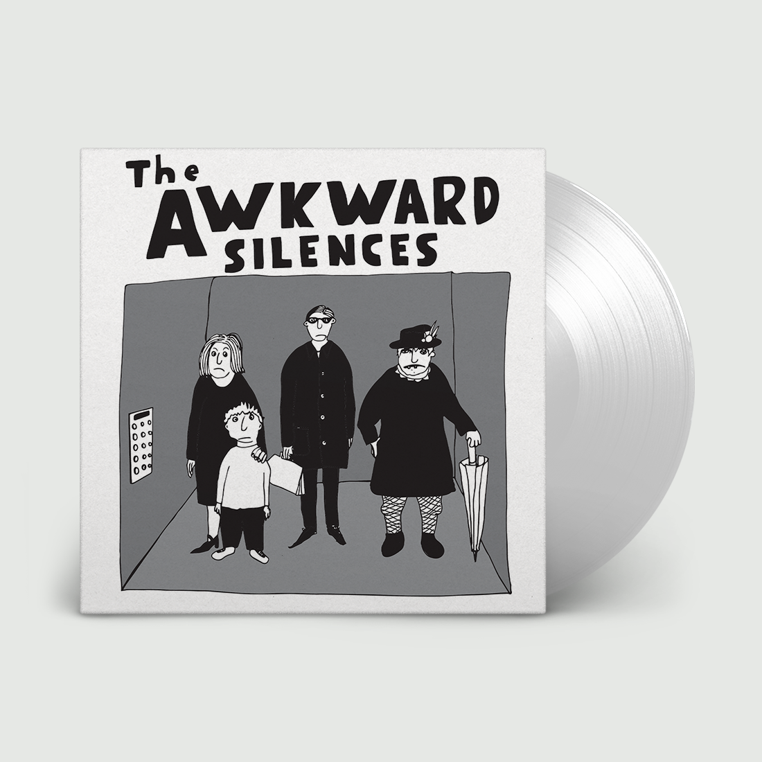 The Awkward Silences: Exclusive Signed Clear Vinyl LP