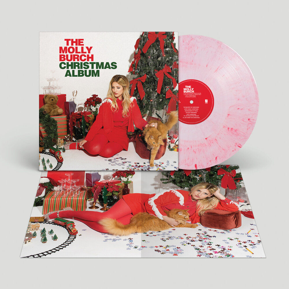 The Molly Burch Christmas Album: Limited Candy Cane Vinyl LP