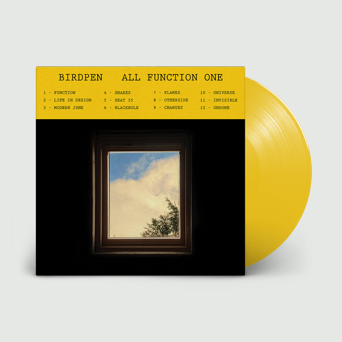 All Function One: Limited Edition Sunflower Yellow Vinyl LP