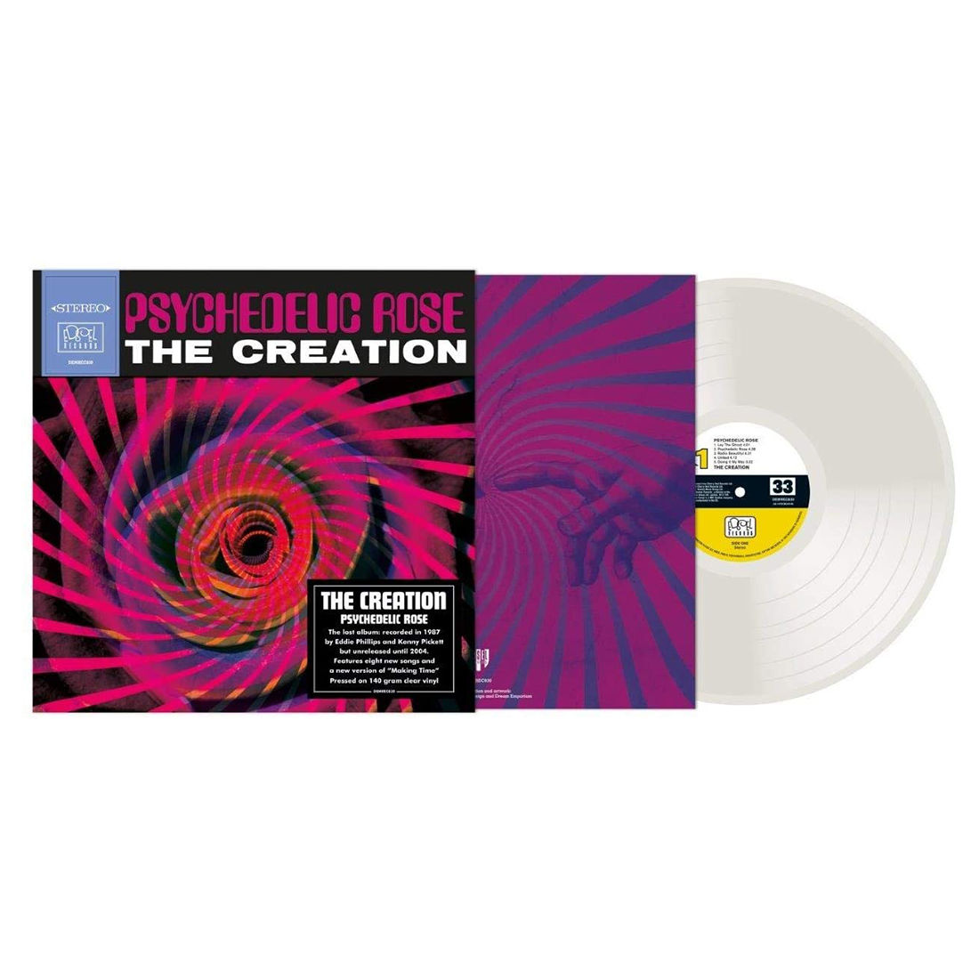 The Creation - Psychedelic Rose: Clear Vinyl LP