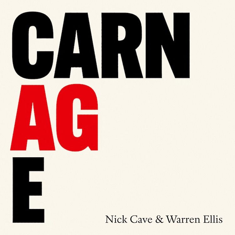 Nick Cave & Warren Ellis - Carnage: Debossed Board CD + 24-page Booklet