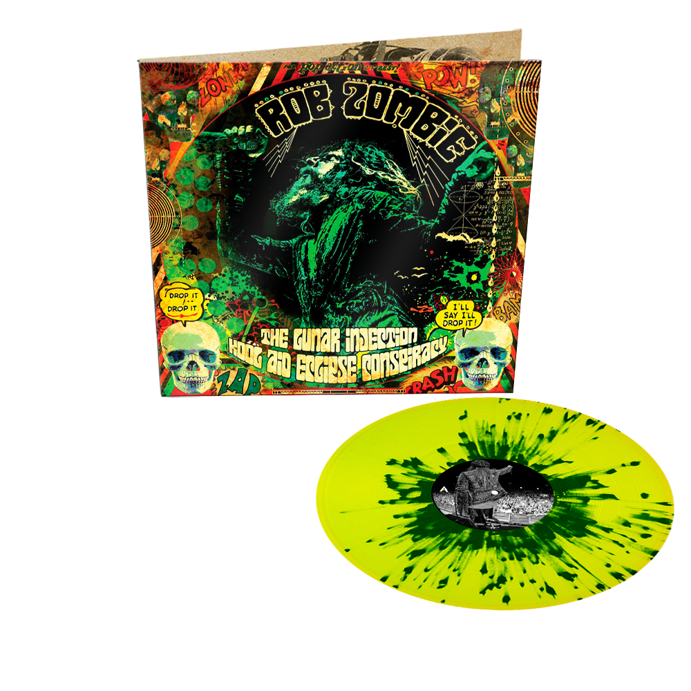 The Lunar Injection Kool Aid Eclipse Conspiracy: Exclusive Neon Yellow + Green Splatter Vinyl LP