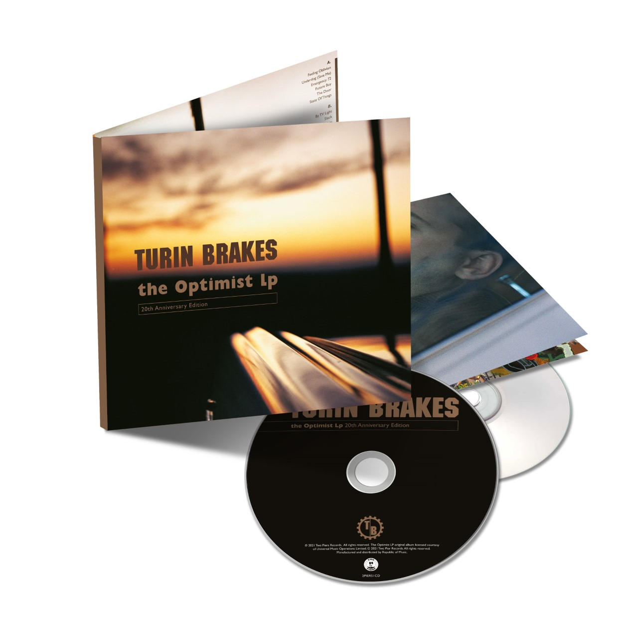 Turin Brakes - The Optimist LP: Signed Deluxe Double CD