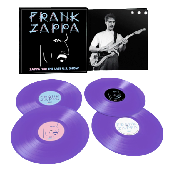 Frank Zappa - Zappa ’88 - The Last U.S. Show: Exclusive Opaque Purple Vinyl 4LP