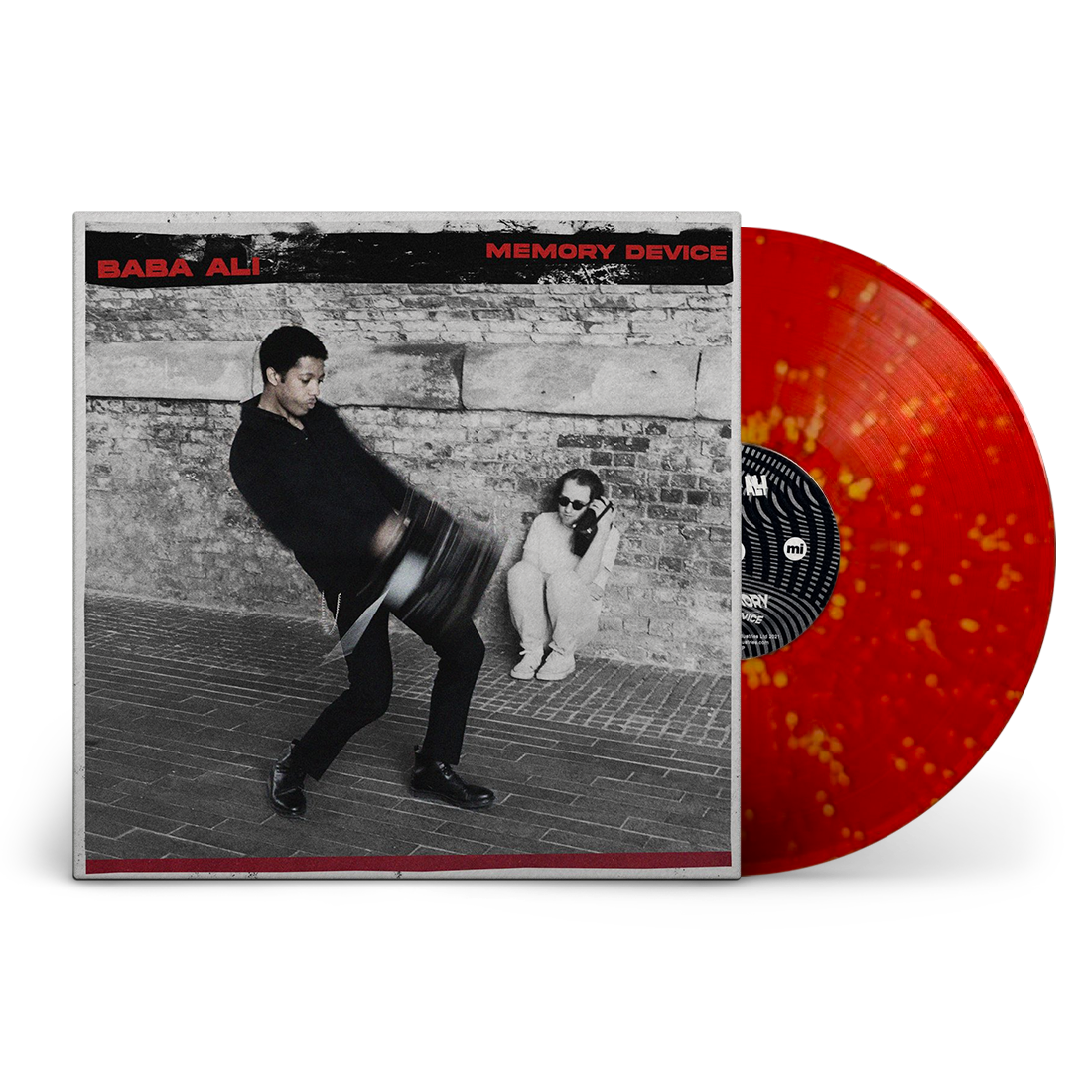Memory Device: Signed Exclusive Orange + Red Splatter Vinyl LP