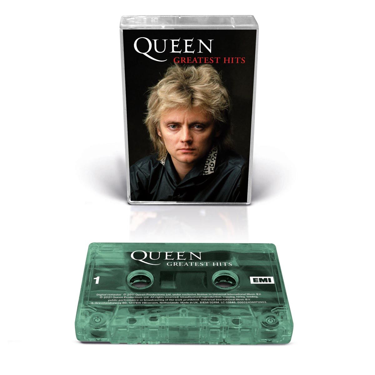 Queen - Greatest Hits Collectors Edition Roger Cover (Transparent Green)