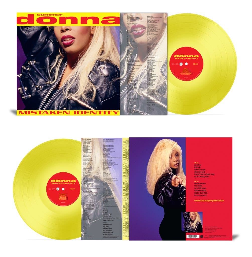 Donna Summer - Mistaken Identity: Limited Edition Yellow Vinyl LP