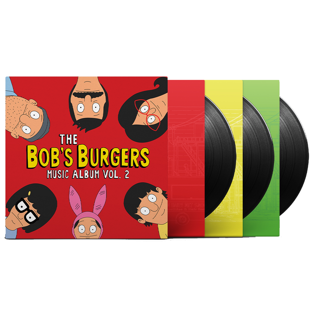 The Bob's Burgers Music Album Vol. 2: Vinyl 3LP