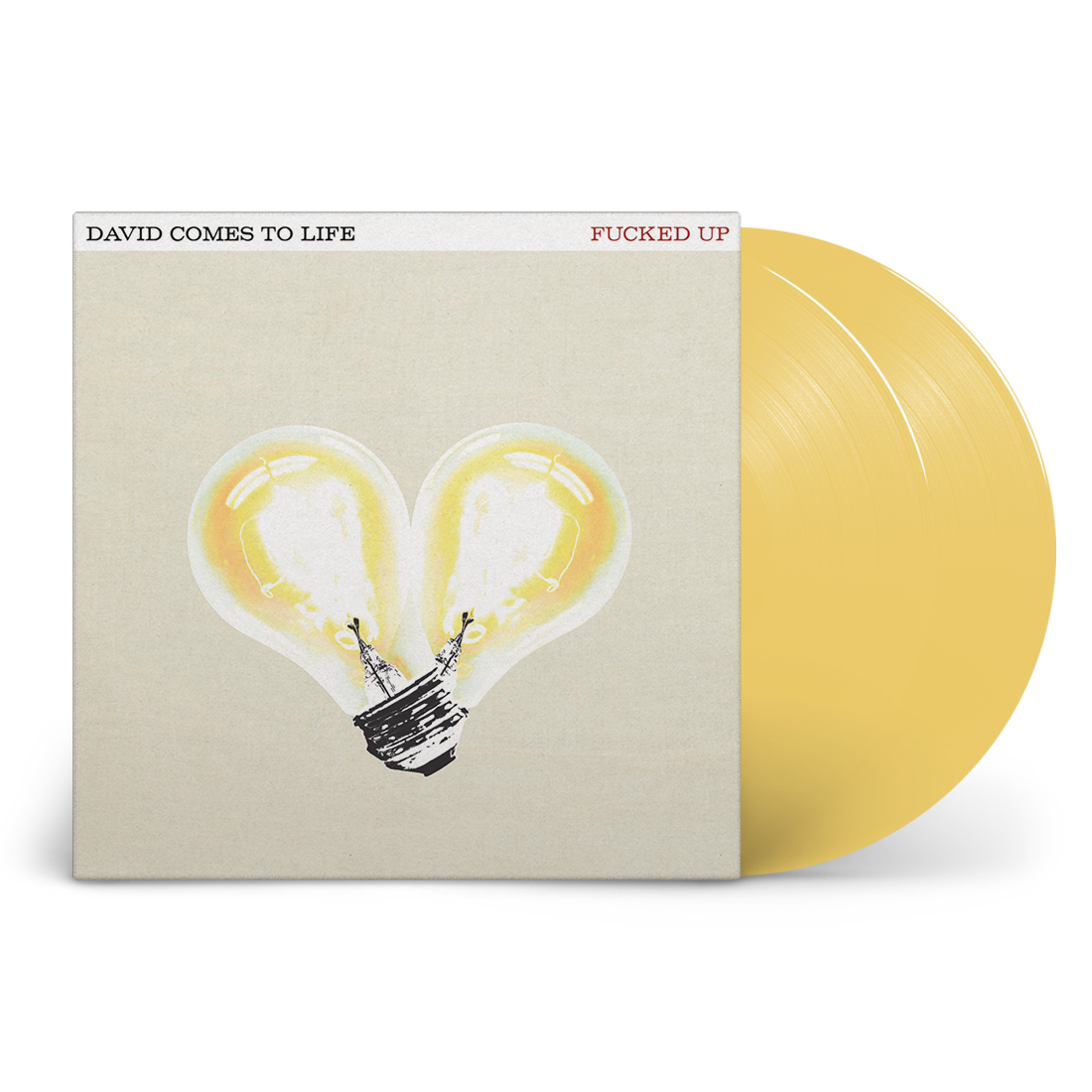 David Comes to Life: Limited Edition Lightbulb Yellow Vinyl 2LP