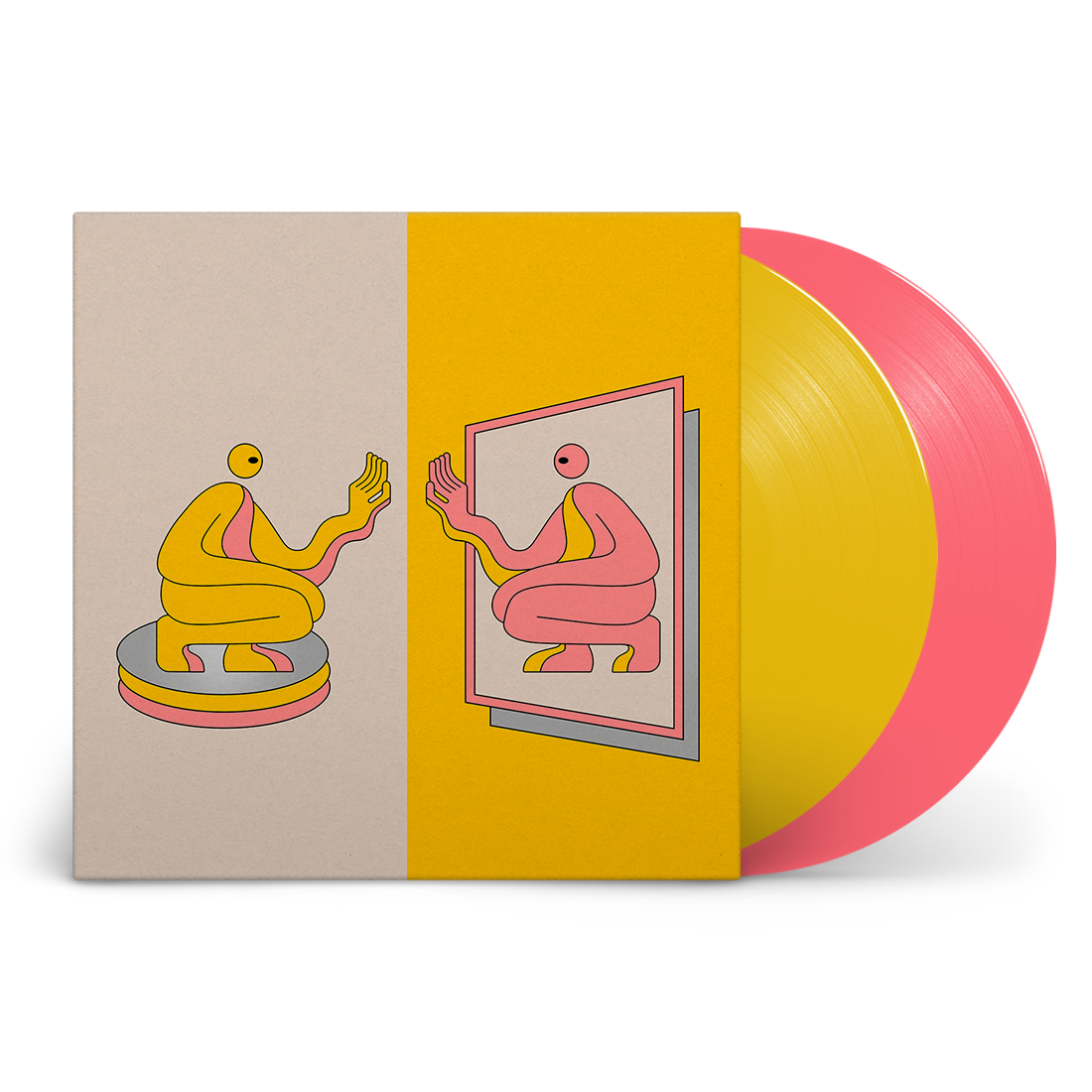 Mirrors: Pantone Pink + Yellow Vinyl 2LP
