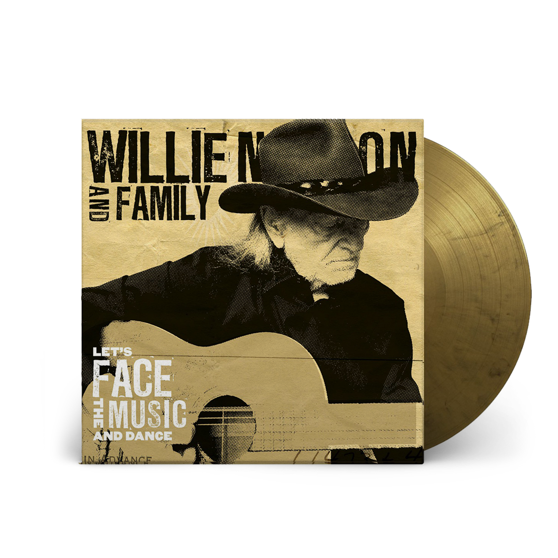 Let’s Face the Music and Dance: Limited Edition Black and Gold Marble Vinyl LP