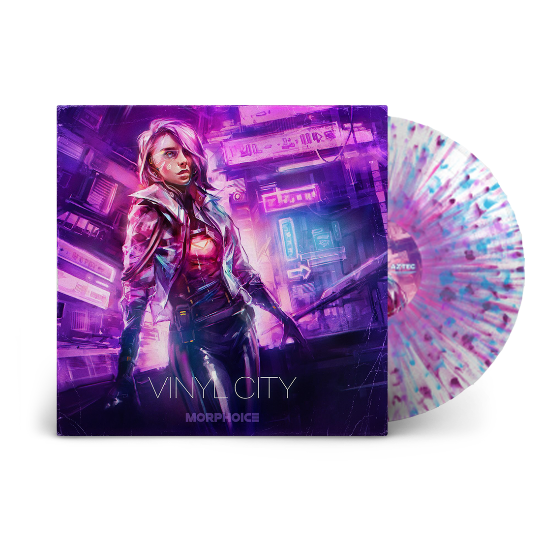 Morphoice - Vinyl City: Limited Edition Splatter Vinyl LP