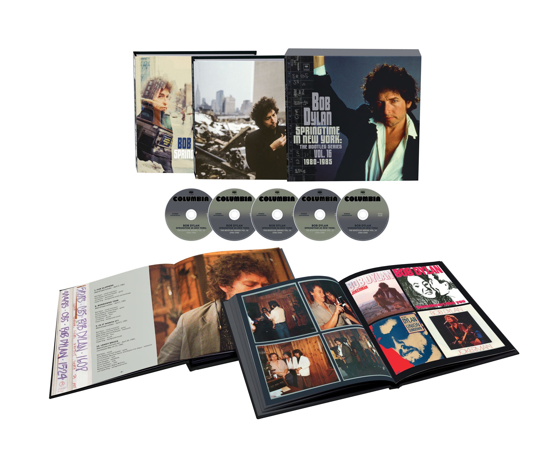 Bob Dylan - Springtime In New York: The Bootleg Series Vol. 16 (1980 – 1985): Deluxe Edition 5CD Box Set