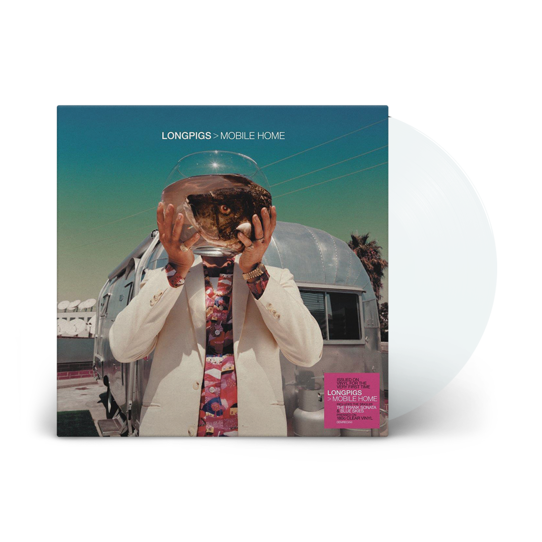 Longpigs - Mobile Home: Limited Edition Clear Vinyl LP