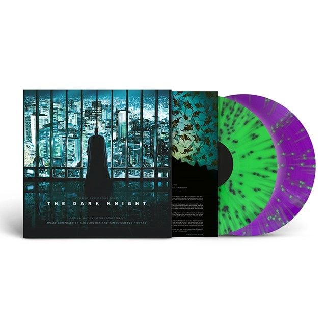 The Dark Knight: Limited Edition Neon Green & Violet Vinyl 2LP
