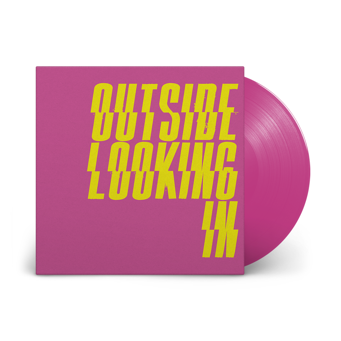 Outside Looking In: Signed Exclusive Pink Vinyl LP